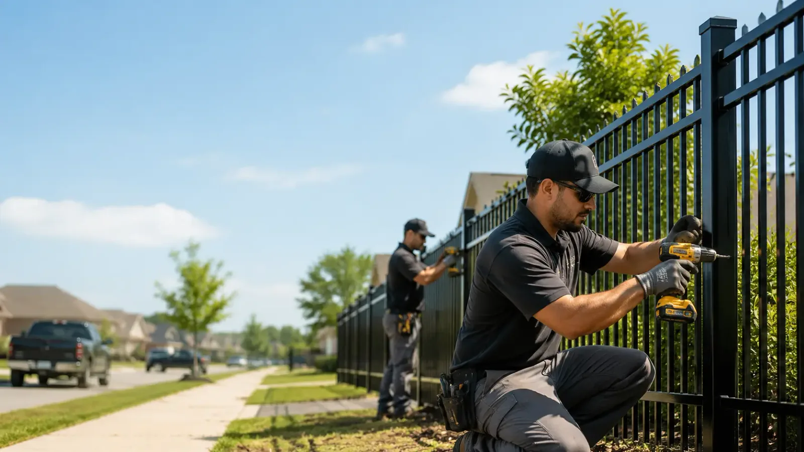Metal Fence Installation in Portage, IN